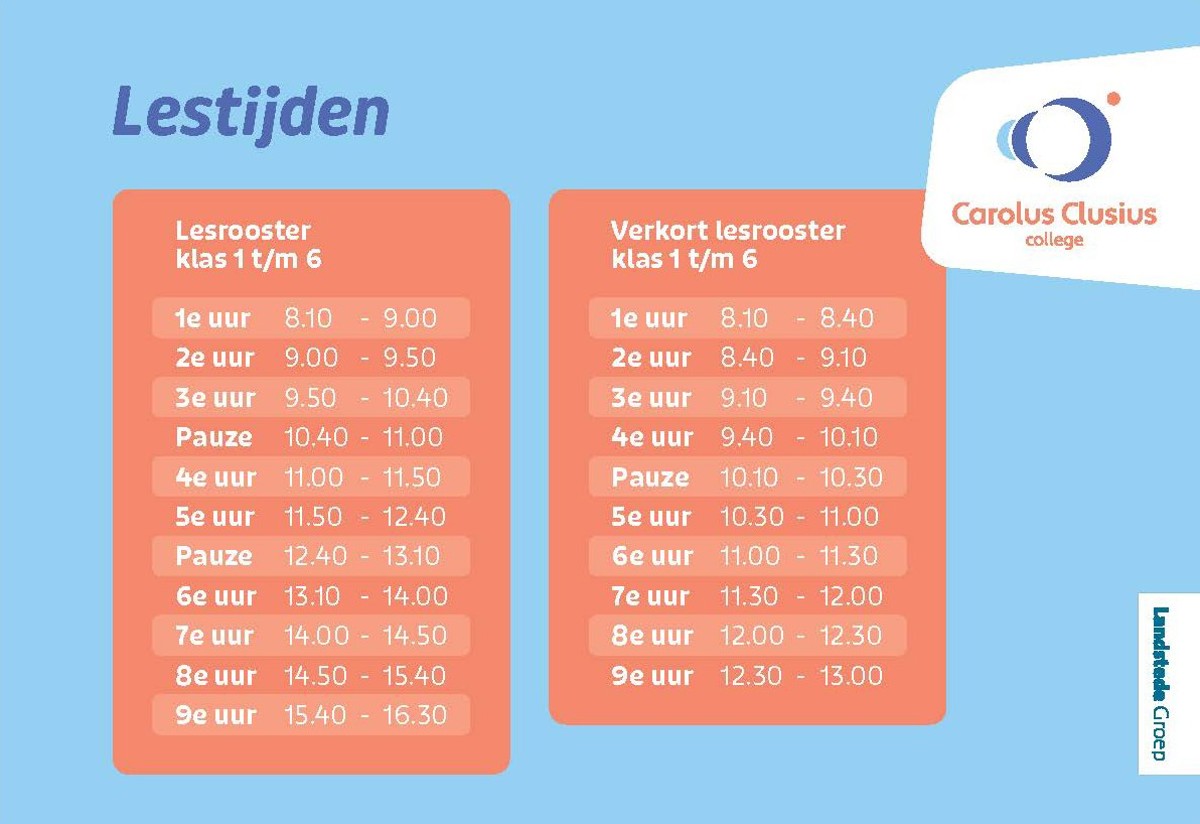 Lestijdenkaartje A6 Met 1 Pauze (1)